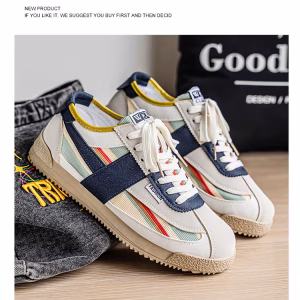 Men's Shoes 2025 Autumn New Trendy Board Shoes Comfortable, Breathable, Versatile Fashion Casual Shoes