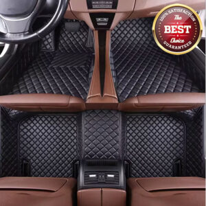Durable Double-layer Leather High Quality Non-toxic Universal Anti-slip All-weather Car Floor Mats