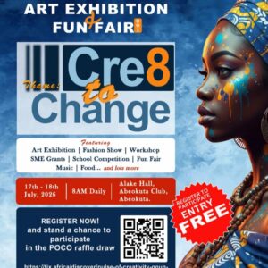 Cre8 To Change: Exclusive Art Exhibition And Funfair