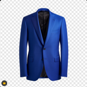 Blue Wedding Suit, 2 Pieces, Semi-New